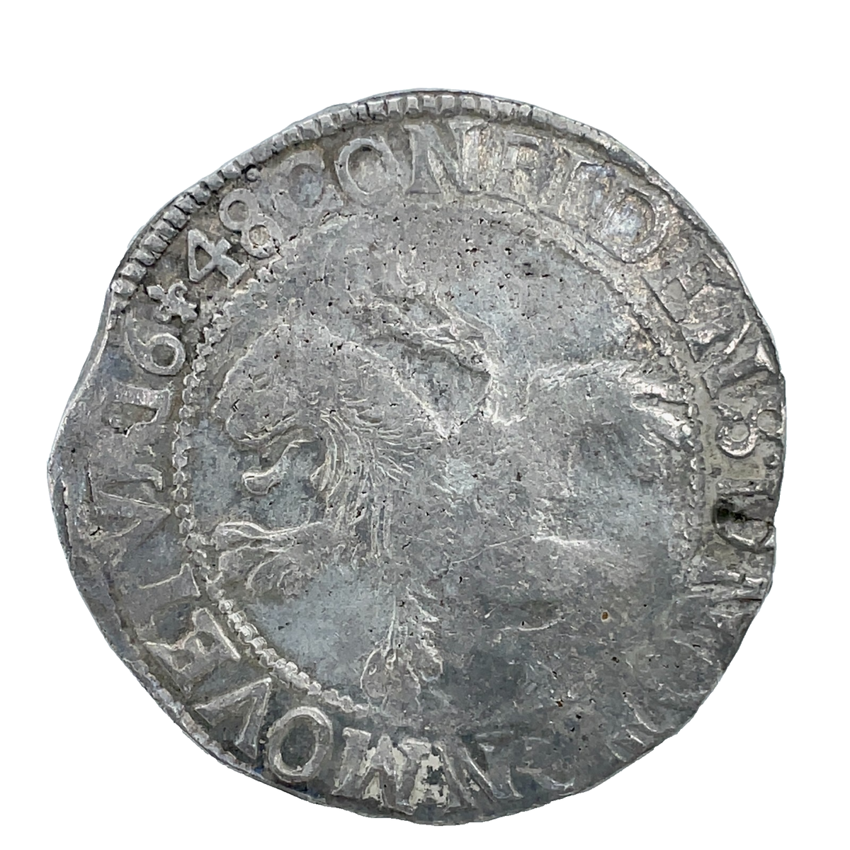 1648 Netherlands/Dutch Rep. 1 Lion Daalder Silver Coin Thaler 26.5