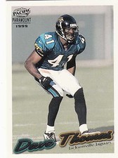 1999 Pacific Paramount #113 Dave Thomas JAGUARS
