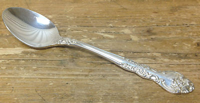 Silverplate Silver Plate National Sonora Roses Floral 1 Tea Spoon Teaspoon