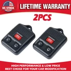 2 Remote Car Key Fob For Ford F-150 1999 2000 2001 2002 2003 2004 2005 2006 2007