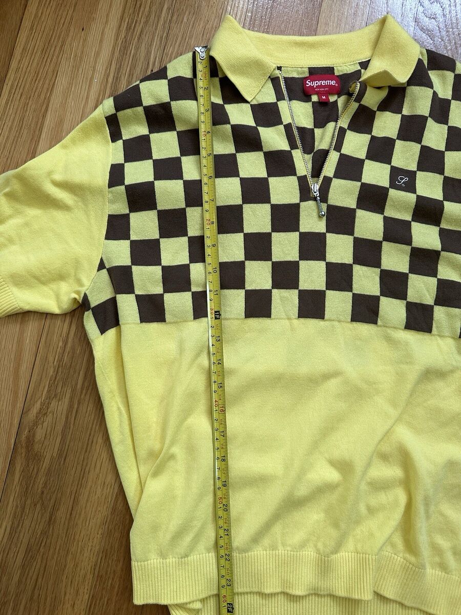 Supreme Checkerboard Zip Polo Medium | eBay Supreme Checkerboard Zip Polo Medium | eBay