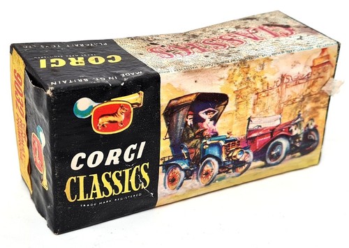 Corgi Classics Playcraft Toys Renault Primrose 1910 Yellow 9032 Car + Box - Picture 4 of 6