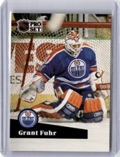 1991-92 Pro Set Hockey Card Grant Fuhr A Edmonton Oilers #78