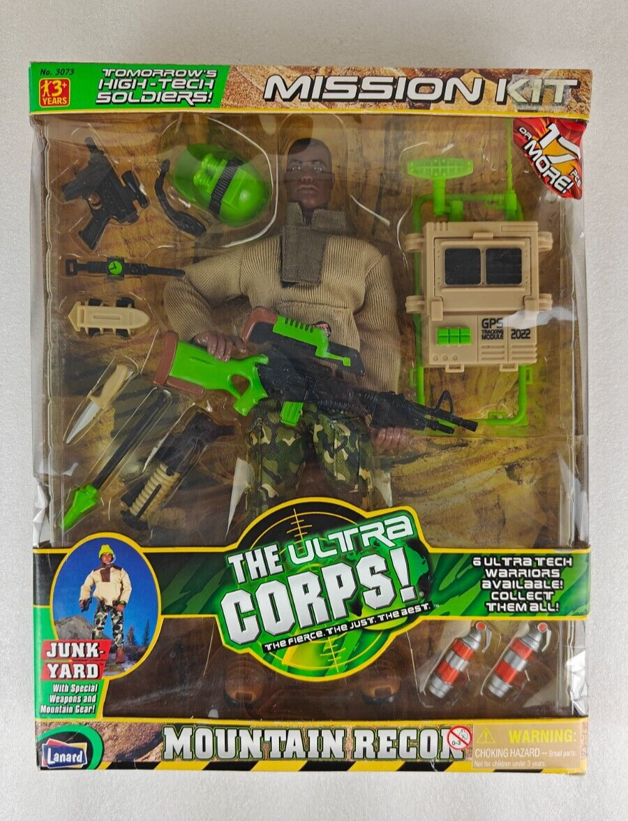 暗源 UNSC ランド マウンテッド トループス 6体セット Lanard The Ultra Corps 2000 Mountain Recor JUNK YARD Deluxe