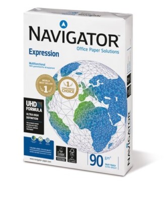 Navigator A4 90 g/m² Weiß Kopierpapier Druckerpapier Premium Bürogebrauch