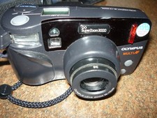 VINTAGE OLYMPUS Multi AF Super Zoom 3000 Film Camera Working 38-110 LENS