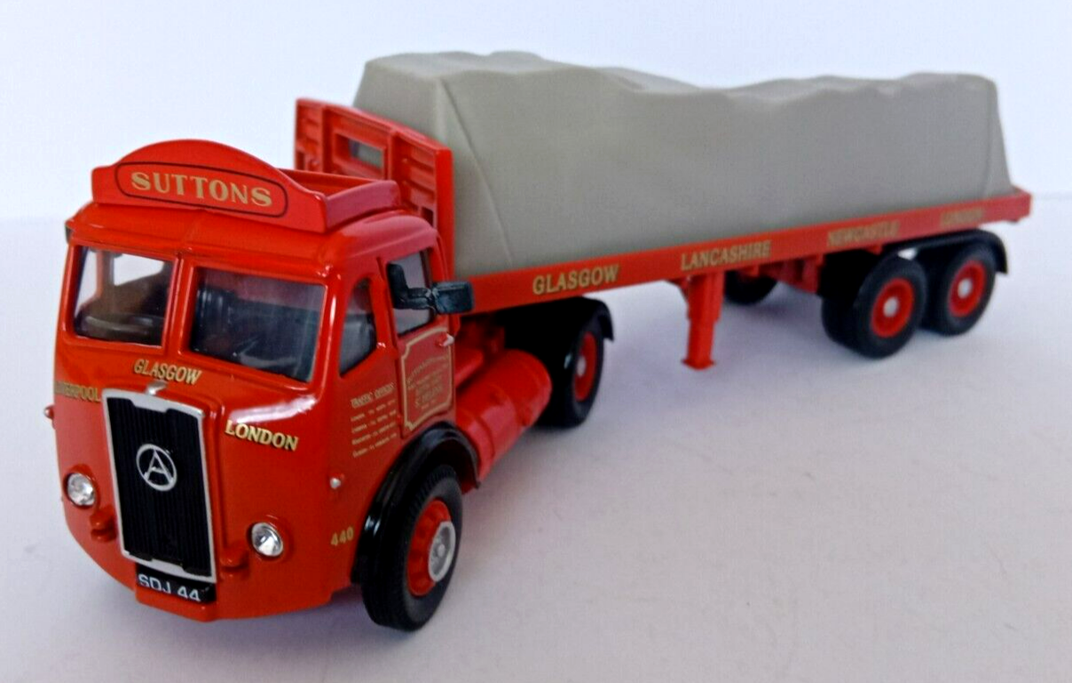 Corgi Classics 28001 Atkinson & Articulated Flat Trailer - Suttons of St Helens