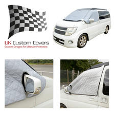 Fits Nissan Elgrand Thermal Screen Wrap Grey/Silver