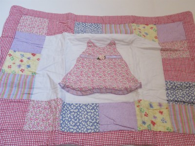 That's Mine Fancy Frocks Quilted Standard sham NIP PB Kids 