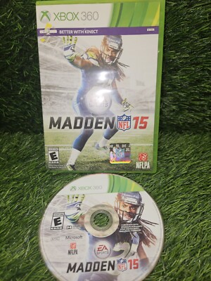 Madden NFL 15 (Microsoft Xbox 360, 2014) Tested READ DECSCRIPTION