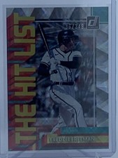 2022 Panini Donruss Freddie Freeman #THL-7 The Hit List /349