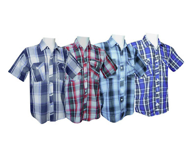 Herren Hemd Oberhemd  Kurzarm  Freizeithemd  Shirt  5F1