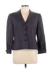 Minuet Women Gray Jacket 16 Uk