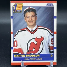 1990-91 Score - First Round Draft Choice #439 Martin Brodeur (RC)