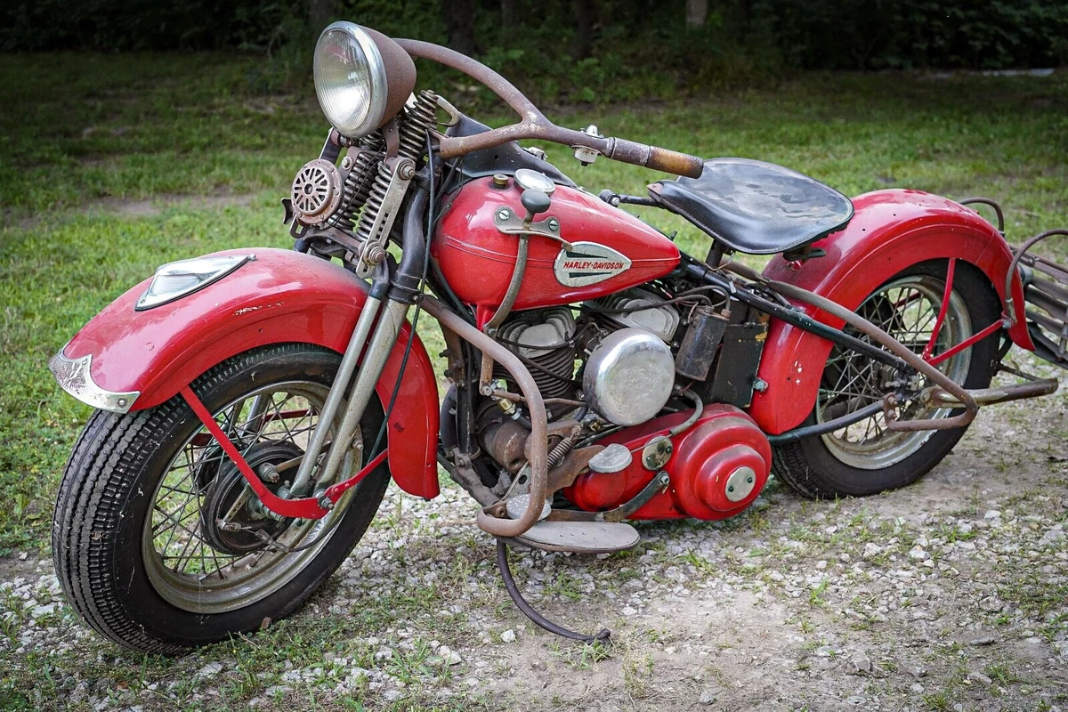 Ever Seen a Rear Crash Guard on a 1941 Harley?