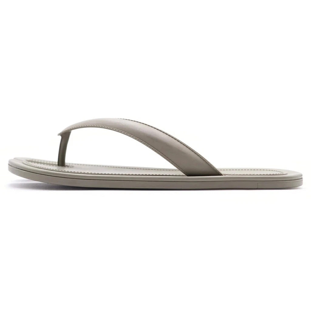 Mm6 Maison Margiela Size 36 Tabi Rubber Beach Flat Sandal Shoes Gray Ladie GcG28