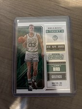 Panini 2018 Contenders Draft Picks Larry Bird #39 Basketball Boston Celtics