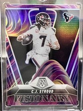 2025 Panini Mosaic C.J. Stroud Visionary Case Hit Prizm Houston Texans Very Nice
