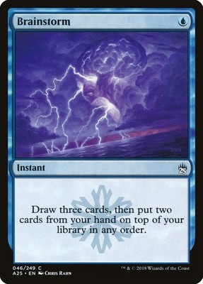 Brainstorm A25-46 EX EN MTG