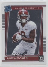 2022 Chronicles Draft Picks Donruss Optic Rated Rookies John Metchie III 0q0m