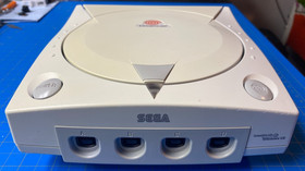 SEGA Dreamcast Console, Noctua Fan, Battery/Fuse, Clean Lubed GD Drive, Mem Card