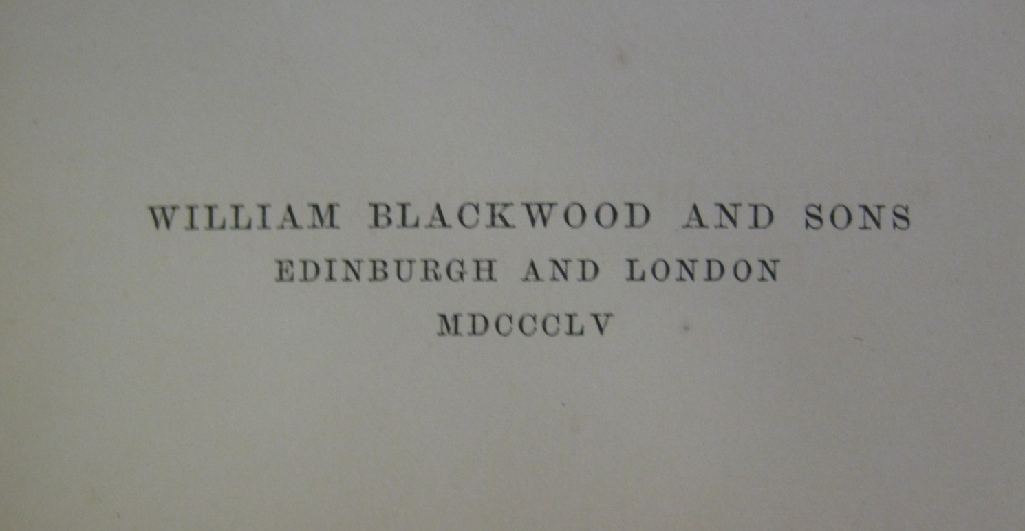 The Works of Professor Wilson 11 Book Lot Blackwood 1855 John Wilson