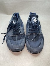 Nike Air Huarache sneakers in a "Triple Black" colorway Size 10 Decent Condition