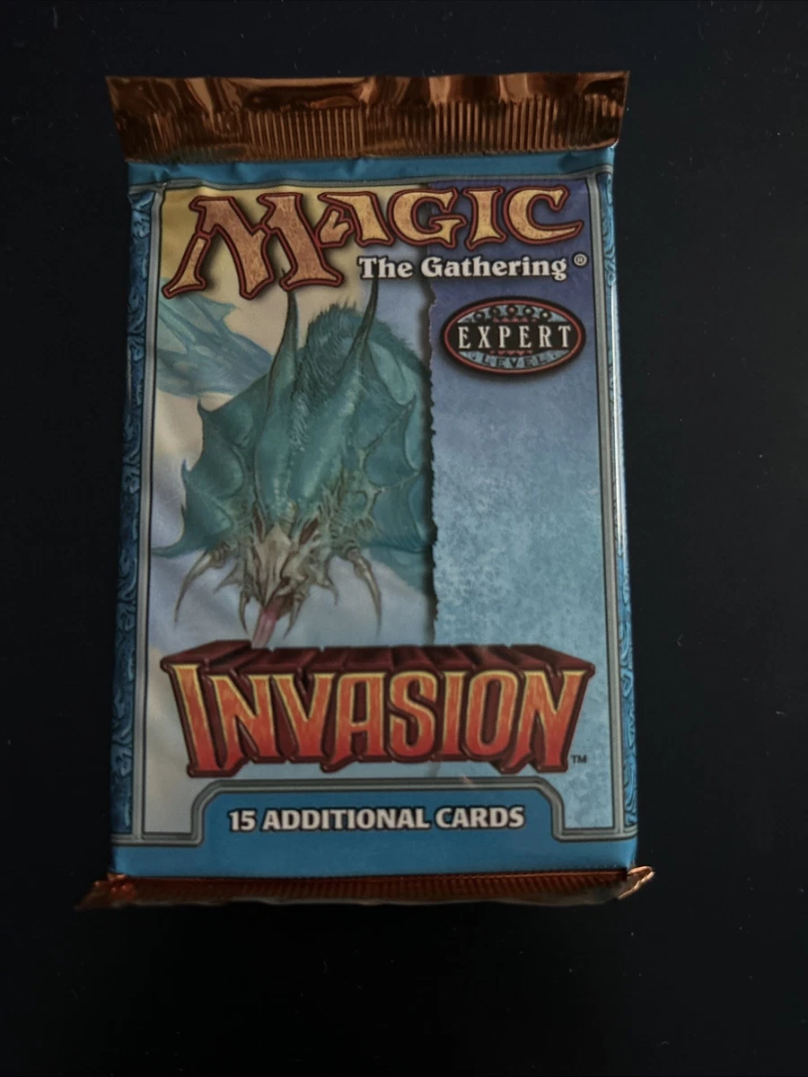 Magic: The Gathering Invasion Sealed Collectible Card Game Packs