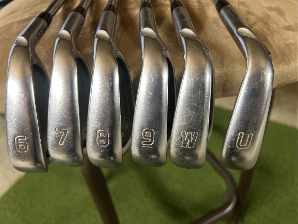 Ping i210 Power Spec 6-PW, UW -.5 Reg UST Recoil 780 ES SmacWrap Orange dot