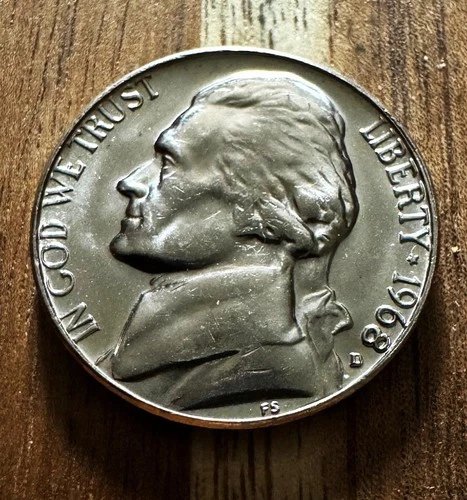 1968-D Jefferson Nickel — photo from another recent sale
