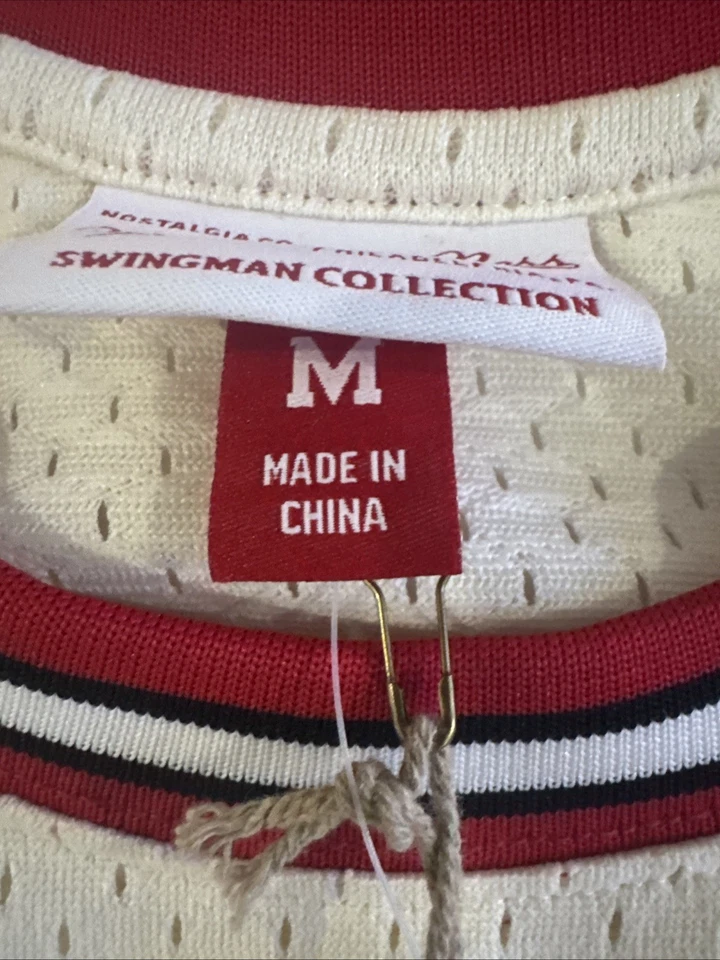 Chicago Bulls Jersey Mens Medium NBA Basketball Dennis Rodman 91 Finals 1998 NEW - Image 3 of 4