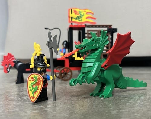 Lego Vintage Classic Castle Drachenwagen 6056 + Karton + Anleitung komplett! - Bild 9 von 14