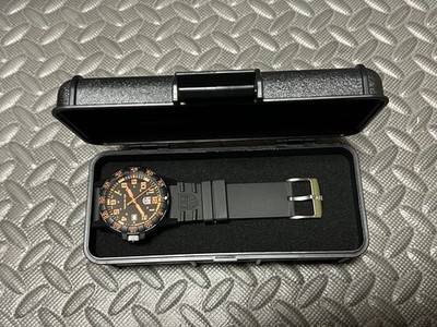 Luminox Sea Turtle Orange Uhr unbenutzt beweglich aus Japan