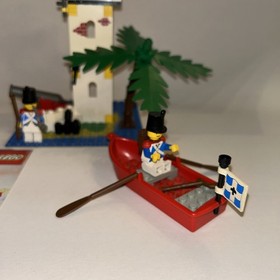Lego 6265 Pirates SABRE ISLAND 100% Complete w/Instructions