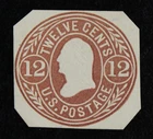CKStamps: US Cut Square Stamps Collection Scott#U69 Unused H NG