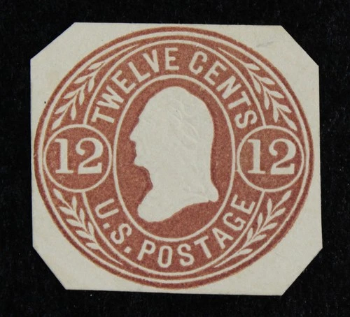 CKStamps: US Cut Square Stamps Collection Scott#U69 Unused H NG