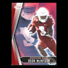 Deon Mcintosh Rookie #15 2022 SAGE WSU Cougars Football Card NFL