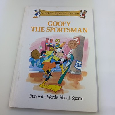 Goofy the Sportsman Hardcover Children's Book 