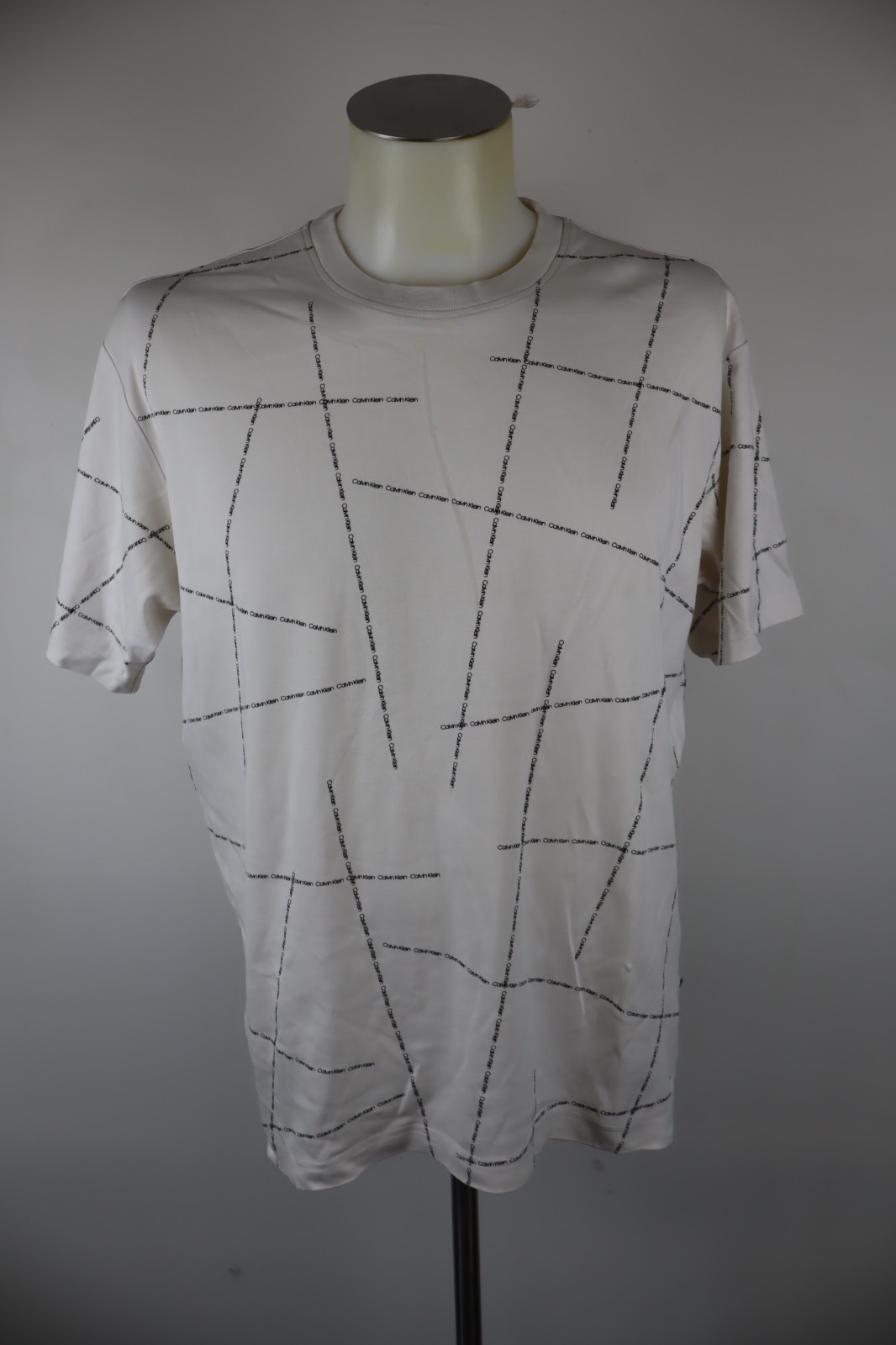 CALVIN KLEIN CK MAGLIA UOMO TG L T-SHIRT CASUAL VINTAGE MANICA CORTA COTONE