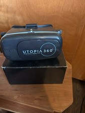 Utopia 360  Virtual Reality Headset   ReTrak   Black   Excellent Condition