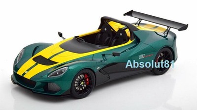 1:18 AUTOart Lotus 3-Eleven 2016 green with yellow stripes 75392 neu new