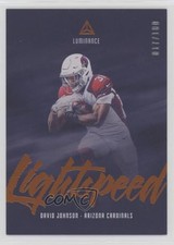 2019 Panini Luminance Lightspeed Orange 17/100 David Johnson #LS19 1a73