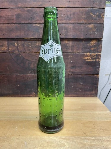 Vintage Sprite Sequoia National Park Bottle Dimpled 10 Oz Coca Cola
