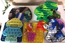 Lot of 12 Pop It fidget toy 