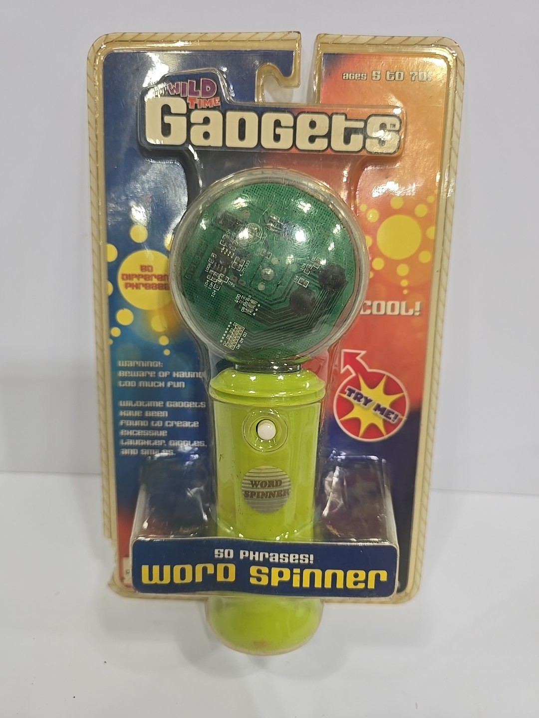 Wild Time Gadgets: Word Spinner with 50 different phrases Br