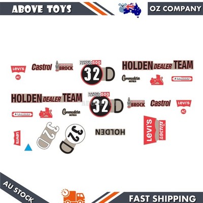 DDA 1:24 Scale #32D LC Torana Bathurst Decal Kit For Holden Model Car