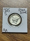 1925 S Mercury Dime Nice AU About Uncirculated Better Date 10c Coin (Raw14217)