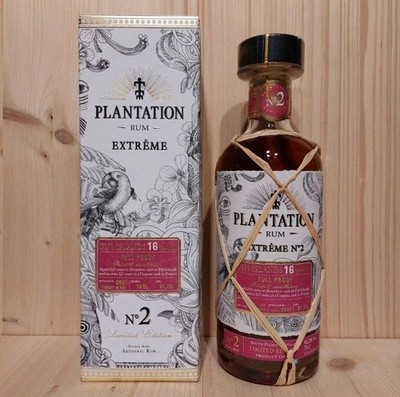 Rum Plantation Extreme No. 2 Fiji Islands 61,1% Vol. 16 Jahre 2001-2017