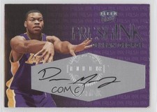 1999-00 Fleer Ultra Fresh Ink 908/1000 Devean George Auto no9