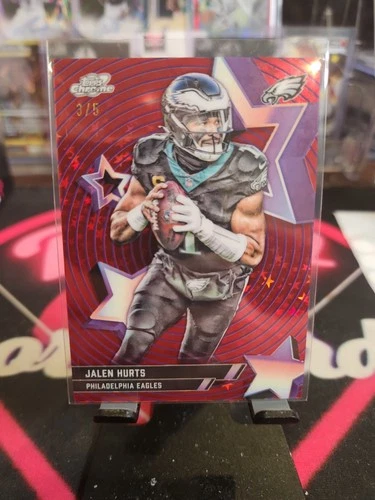 2025 Topps Cosmic Chrome Jalen Hurts Base (RAW)